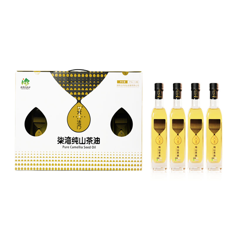 柒灣純山茶油 375ml×4