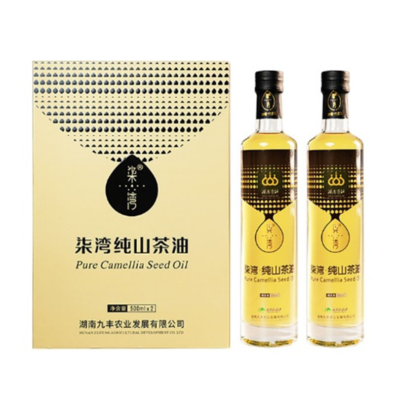 柒灣純山茶油 500ml×2